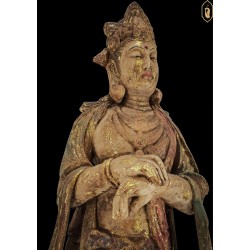 พระโพธิสัตว์ไม้ กวนอิมร้อยปี