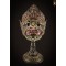 The head of the Buddha image, old work. One piece.
