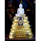 พระพุทธมหารัตนแก้วน้ำค้าง พระโบราณเก่าเก็บยุคปลายรัตนโกสินทร์ ปางสมาธิ