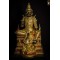 ท้าวเวสสุวรรณ "รุ่นครองเมือง" บัลลังก์พุดตาน เนื้อทองเหลืองปิดทอง จำนวนการสร้าง 39 องค์