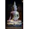 พระพุทธรูปโปร่งฟ้าโบราณ เนื้อมวลสารว่านมงคล 108 พระใหญ่หน้าโบราณ ปางมารวิชัย