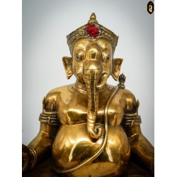 Lord Ganesha, Brahmin Church, Giant Swing, big ceremony in the heart of the city, year 2545, this one is considered cool. dare to ask