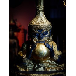 It's called turning evil into good. Is Phra Rahu, Wat Sisa Thong, good stuff to fix the brew, promote trade business Antique collection from the 40's