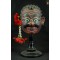 Wild rambutan head, about 20 years old, masterpiece of art through the incantation ceremony
