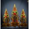 Thao Wessuwanno Rich Set Mahasetthi Thaweesap, Luang Phor Phat, Huai Duan Jang Temple, Nakhon Sawan Province, special set of judges leading the auspicious time, enamelled with Rachawadi.