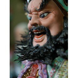 The Five Gods of Fortune 60-year-old imported from Taiwan, beautiful and complete, rare, large size