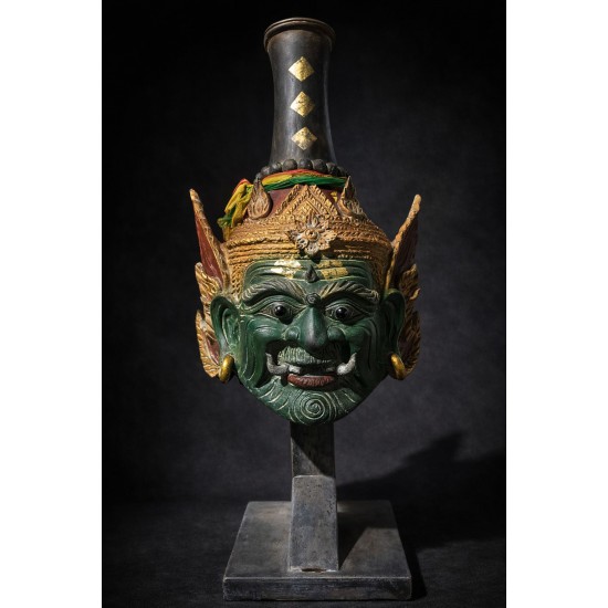 เศียรหนังตะโพนแตก พระเพชรฉลูกัณฑ์