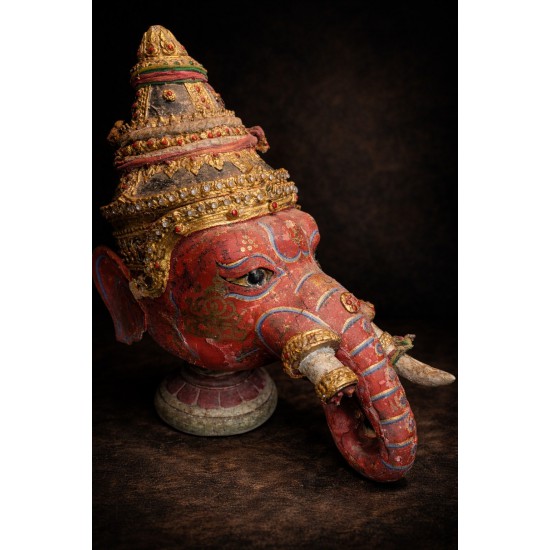 เศียรพระพิฆเนศองค์นี้