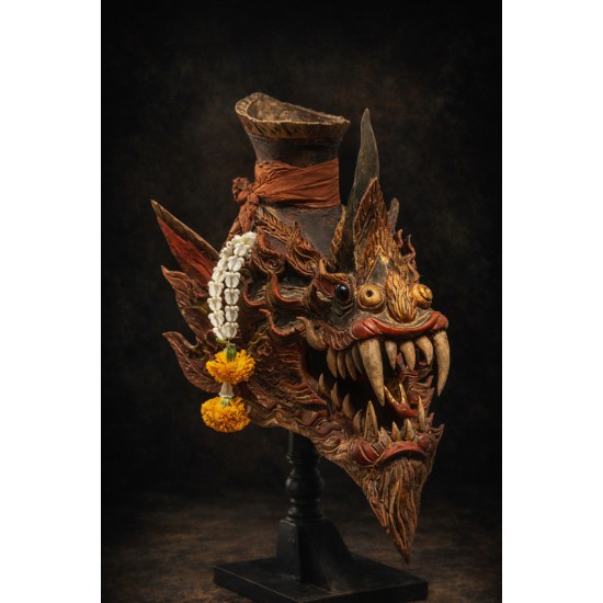 เศียรราชานาคราช หนังตะโพนสายครู 